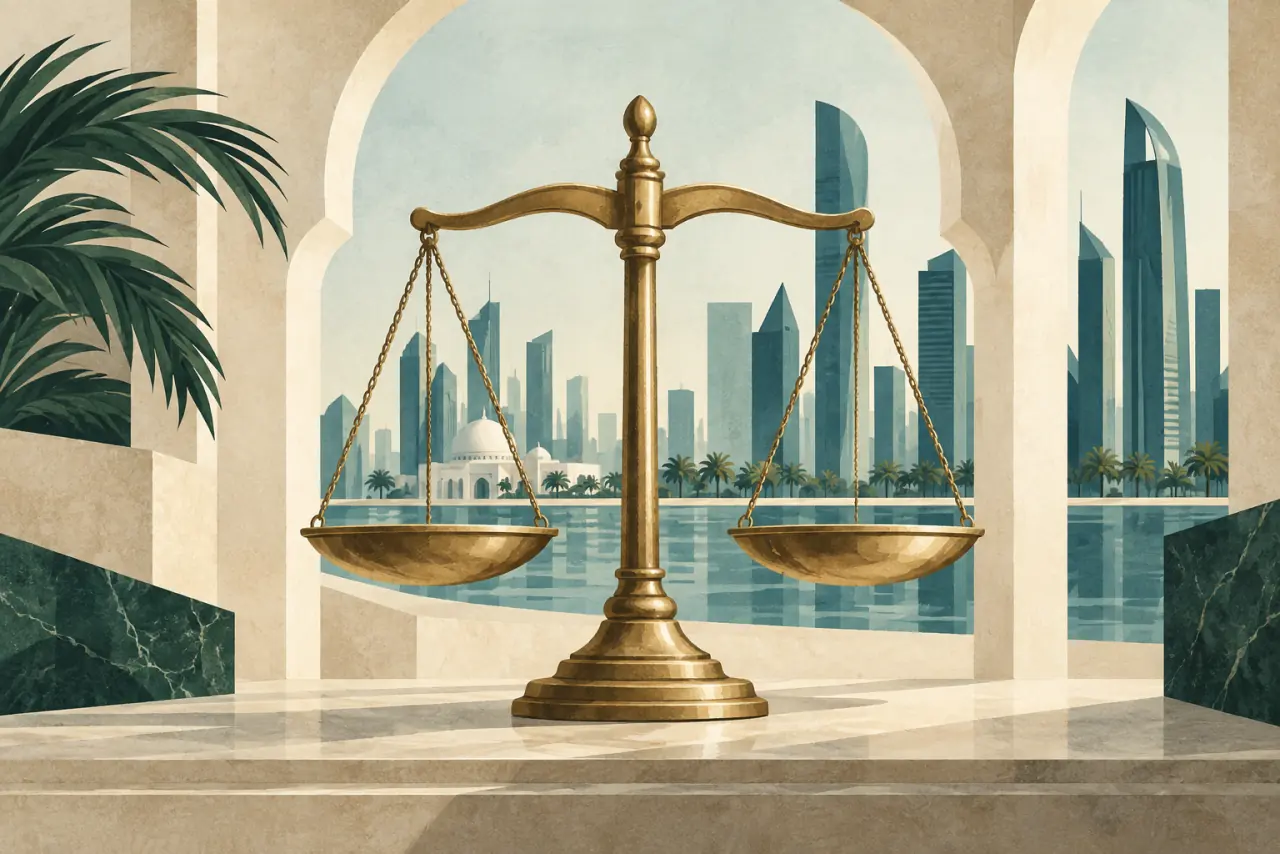 Editorial illustration of regulatory checks and documents
